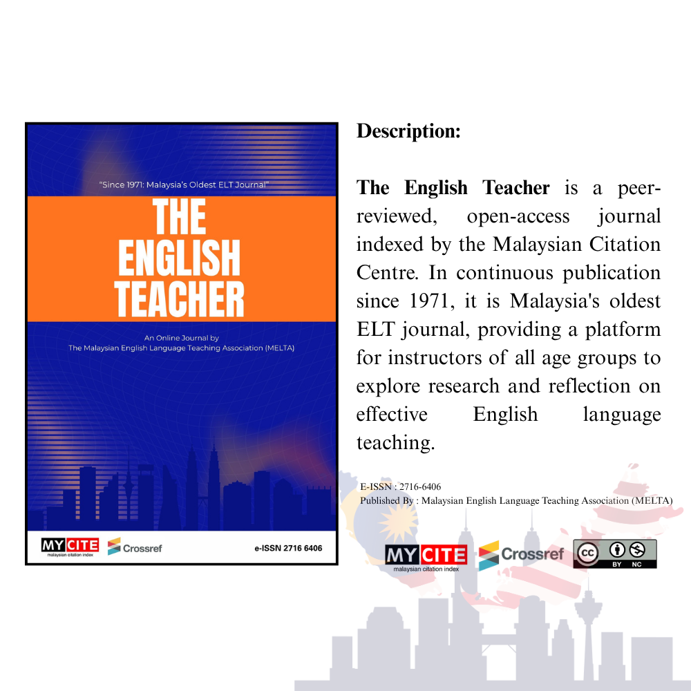 					View Vol. 55 No. 1 (2026): The English Teacher Volume 55, Issue 1
				